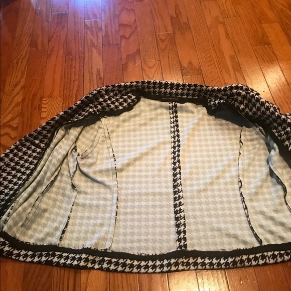 Metaphor black & white checkered Suit Blazer - Picture 6 of 8